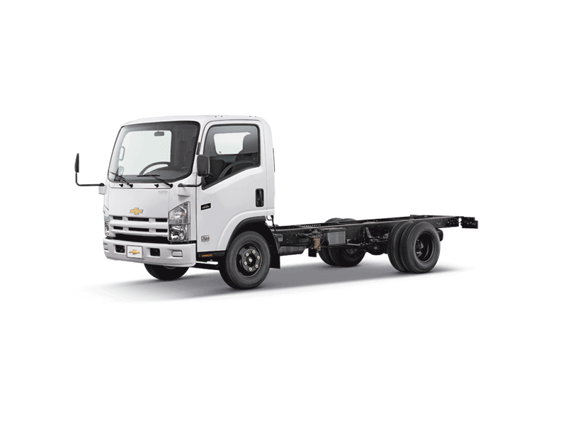 camion de chevrolet por el costado